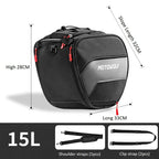 Zontes 368G 15L Water-Resistant Tunnel & Tail Bag 2024-2025
