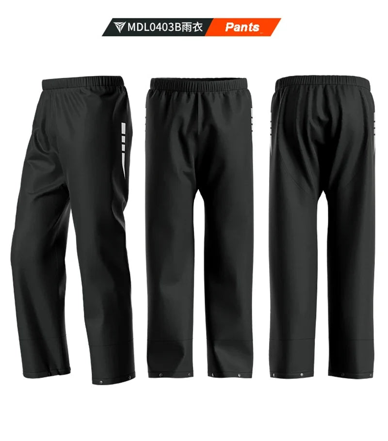 Capa de chuva para moto Lite Reflective, jaqueta e calça – Foto do produto 22