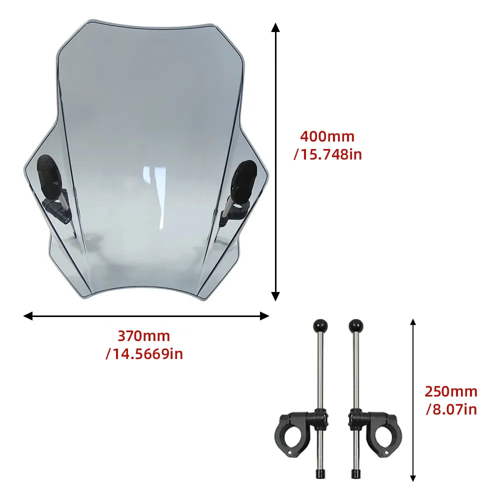 Zontes G1-125 Universal Windscreen 2021-2023