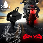 Luz proyectora LED bajo moto ojo de diablo – Vista 2