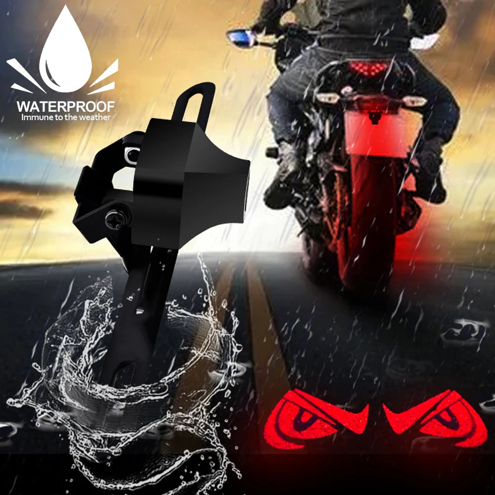 Luz proyectora LED bajo moto ojo de diablo – Vista 2