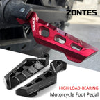 Estriberas de pasajero CNC Zontes – Vista principal