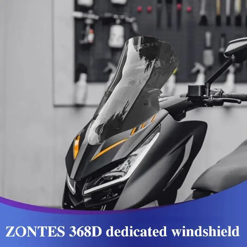 Zontes 368D Raised Windscreen – Main View