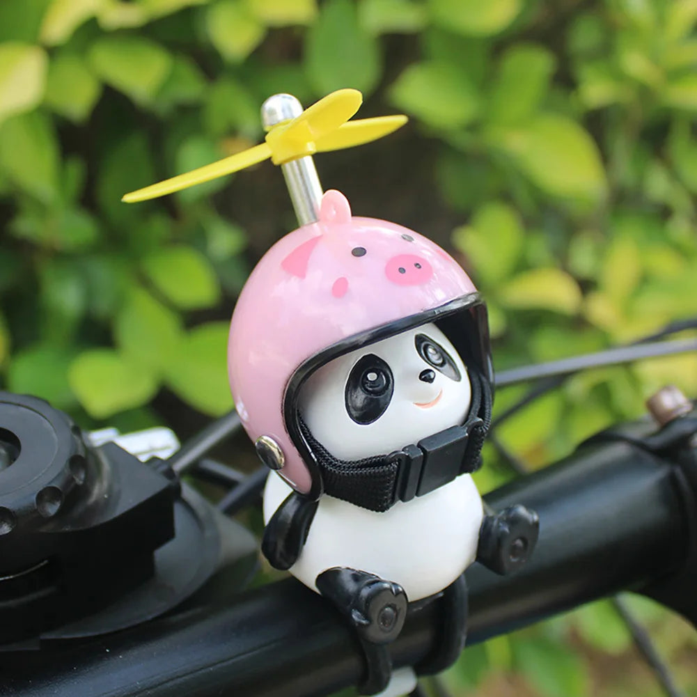 Enfeite de guidão panda – Detalhe da hélice