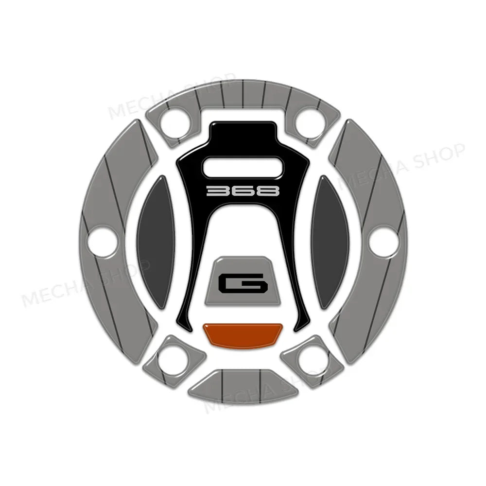 Zontes 368G Tankdeckel-Aufkleber-Set – Ansicht 6