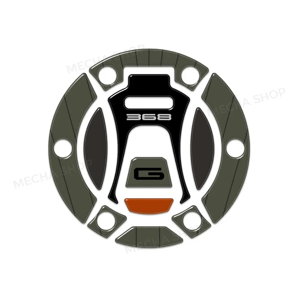 Zontes 368G Tankdeckel-Aufkleber-Set – Ansicht 8