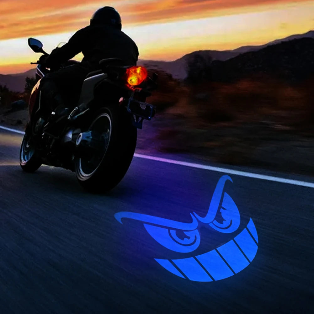 Luz proyectora LED bajo moto ojo de diablo – Vista 12