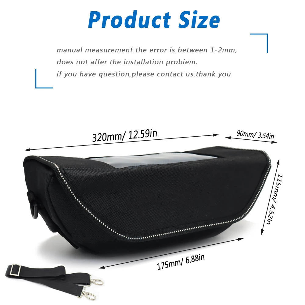 Borsa da manubrio Zontes 350T 703F – Vista 6