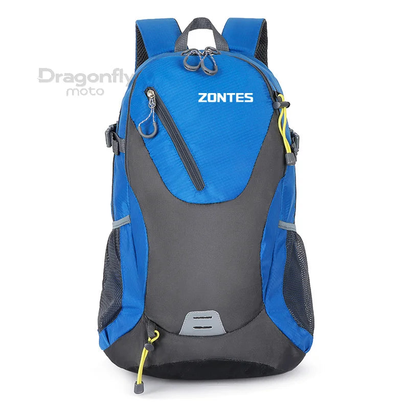 Σακίδιο πλάτης μοτοσυκλέτας 40L με λογότυπο Zontes – Όψη 8