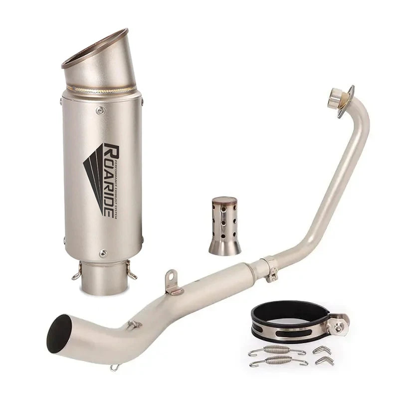 Zontes 125G1 125U1 Slip-On Exhaust – outlet detail