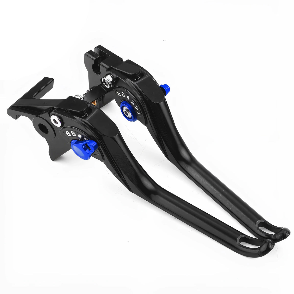 Zontes 703RR Adjustable Brake & Clutch Levers – angle view