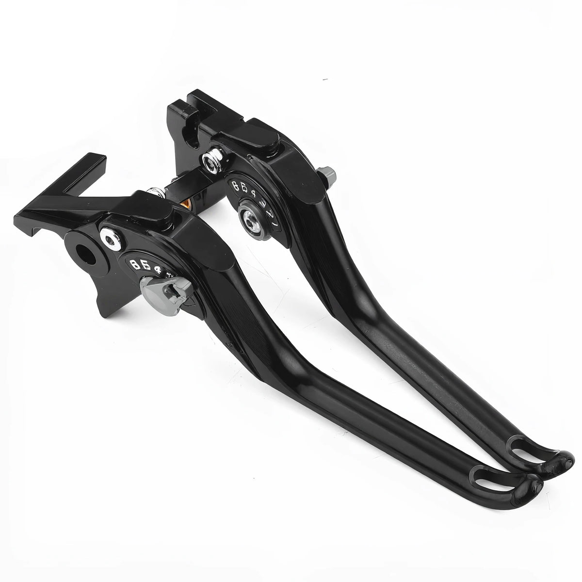 Zontes 703RR Adjustable Brake & Clutch Levers – fitment view