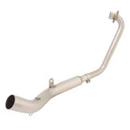 Zontes 125G1 125U1 Slip-On Exhaust – installed view