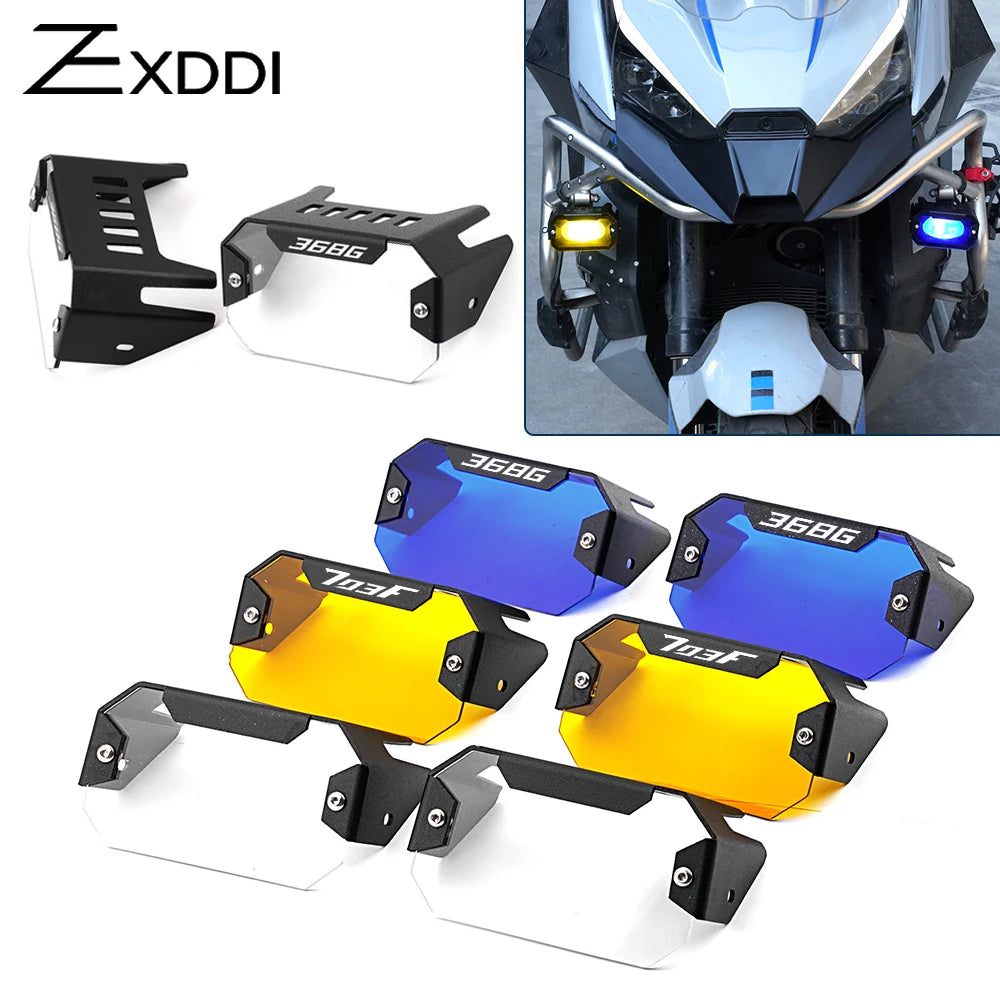 Protectores de faros antiniebla Zontes 368G 703F 703T – Vista principal