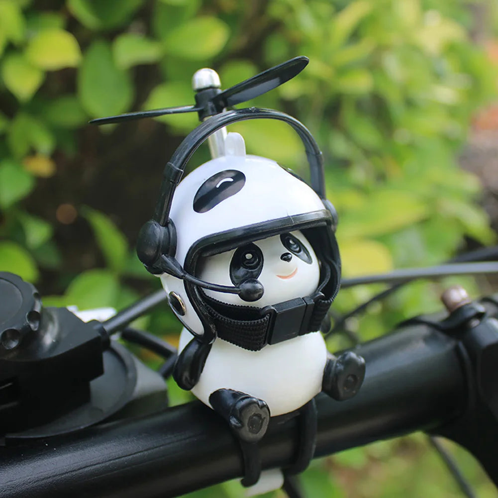 Enfeite de guidão panda – Fixação com cinta