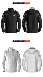 Capa de chuva para moto Lite Reflective, jaqueta e calça – Foto do produto 21