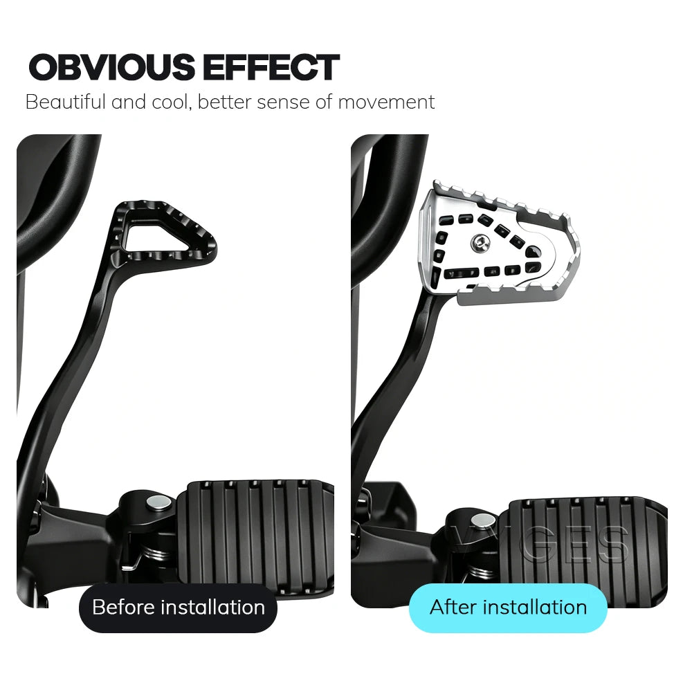 Extensión de pedal de freno trasero Zontes 703F – Vista 7