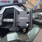 Suporte para GPS e celular Zontes 703F 703RR 368 125G1 – Vista principal