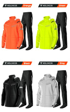 Capa de chuva para moto Lite Reflective, jaqueta e calça – Foto do produto 19