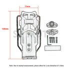 Porta-copo ajustável para moto – Vista 6