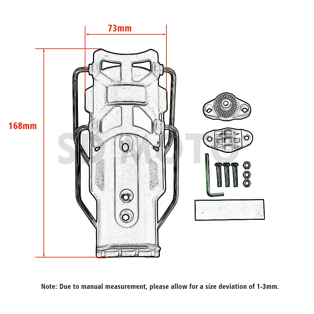 Adjustable Motorcycle Cup Holder – View 6