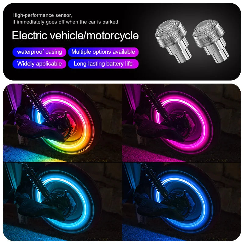 Universal LED φωτάκια βαλβίδας ελαστικού – Όψη 3