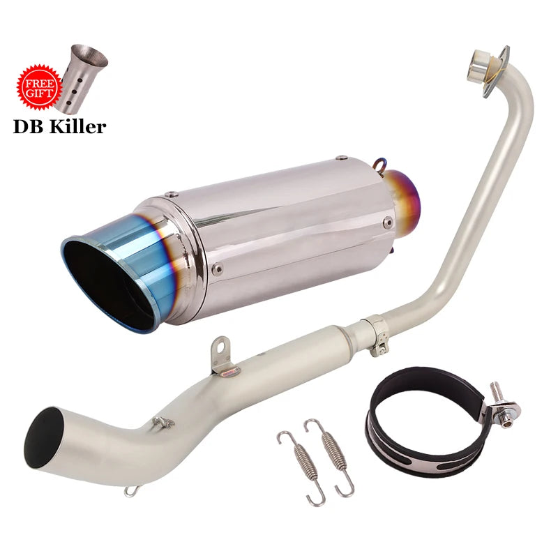 Zontes 125 U1 G1 Slip-On Exhaust System 2021-2025