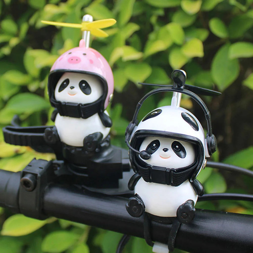 Enfeite de guidão panda – Vista principal
