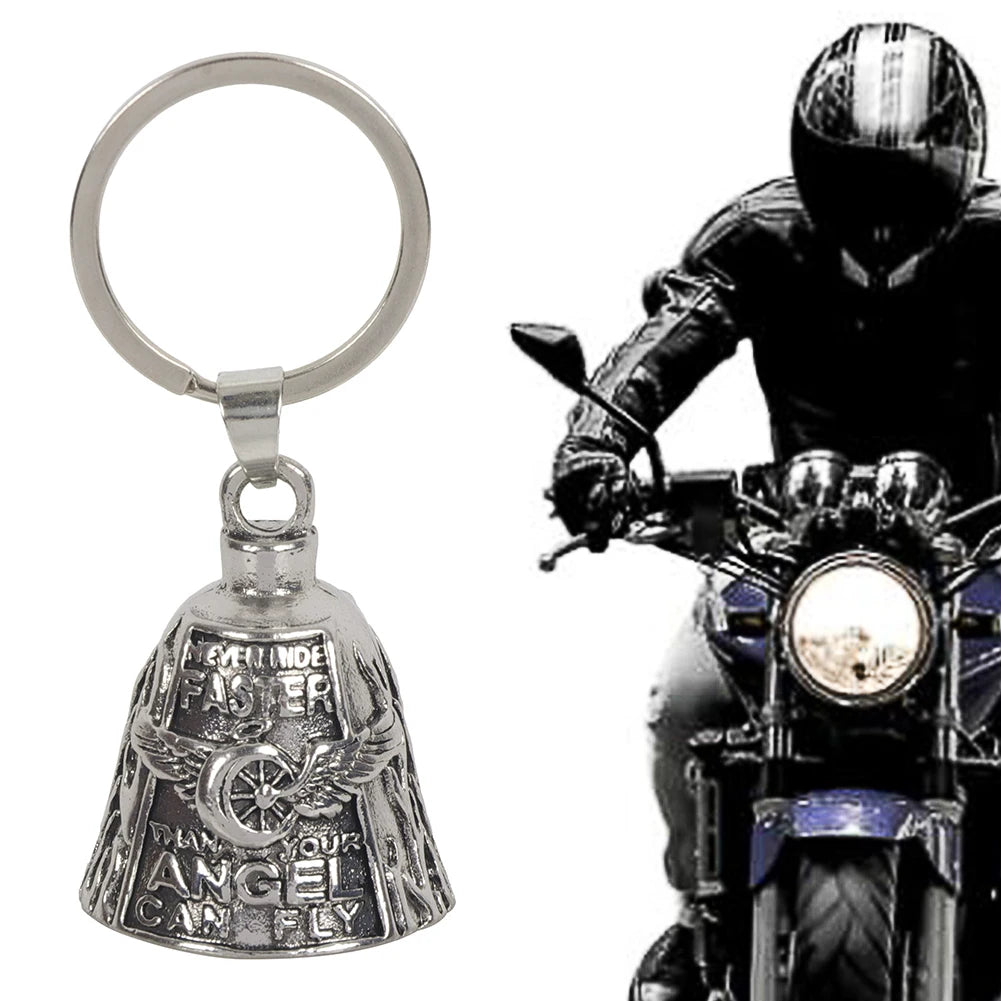 Campanella portafortuna per moto – con portachiavi