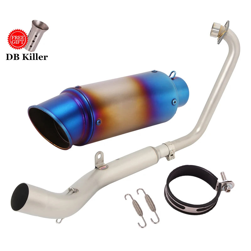 Zontes 125 U1 G1 Slip-On Exhaust System 2021-2025