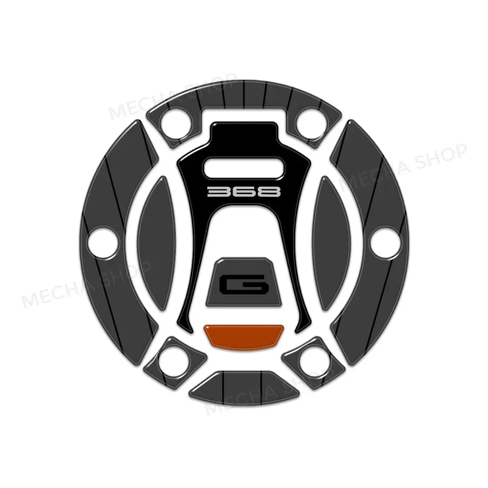 Zontes 368G Tankdeckel-Aufkleber-Set – Ansicht 7