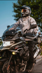 Capa de chuva para moto Lite Reflective, jaqueta e calça – Foto do produto 15