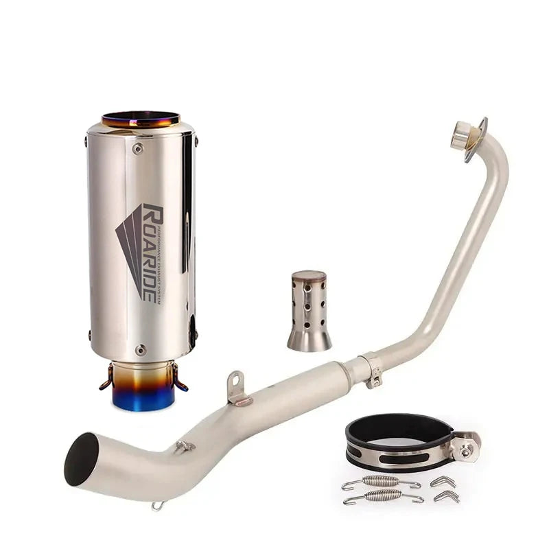Zontes 125G1 125U1 Slip-On Exhaust – DB killer view