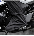 Modular Motorcycle Rain Suit, jacket with detachable hood and pants – product photo 21