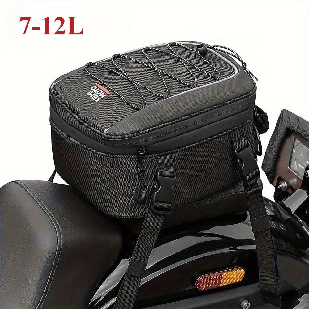 Motorrad-Hecktasche 7-12 L erweiterbar – Ansicht 7