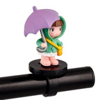 Bambina con ombrello decorativa – Vista aggiuntiva