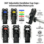 Porta-copo ajustável para moto – Vista 7