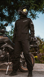Capa de chuva para moto Lite Reflective, jaqueta e calça – Foto do produto 16