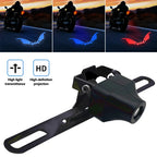 Luz proyectora LED bajo moto ojo de diablo – Vista 3