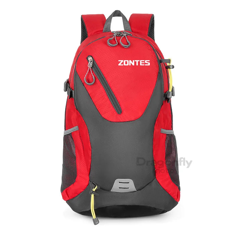 40L Motorcycle Backpack with Zontes Logo – View 9