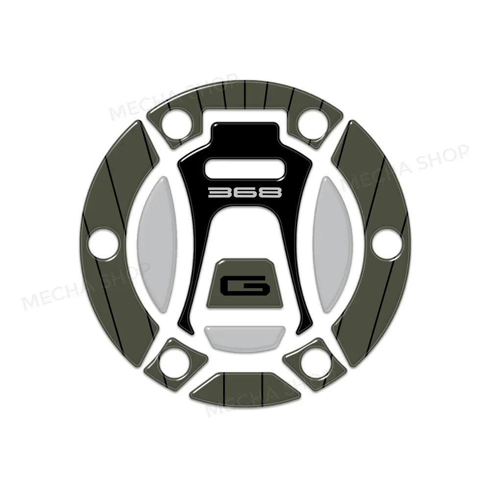 Zontes 368G Tankdeckel-Aufkleber-Set – Ansicht 12
