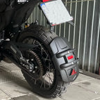 Zontes 350T 350X Hinterradabdeckung – Montiert