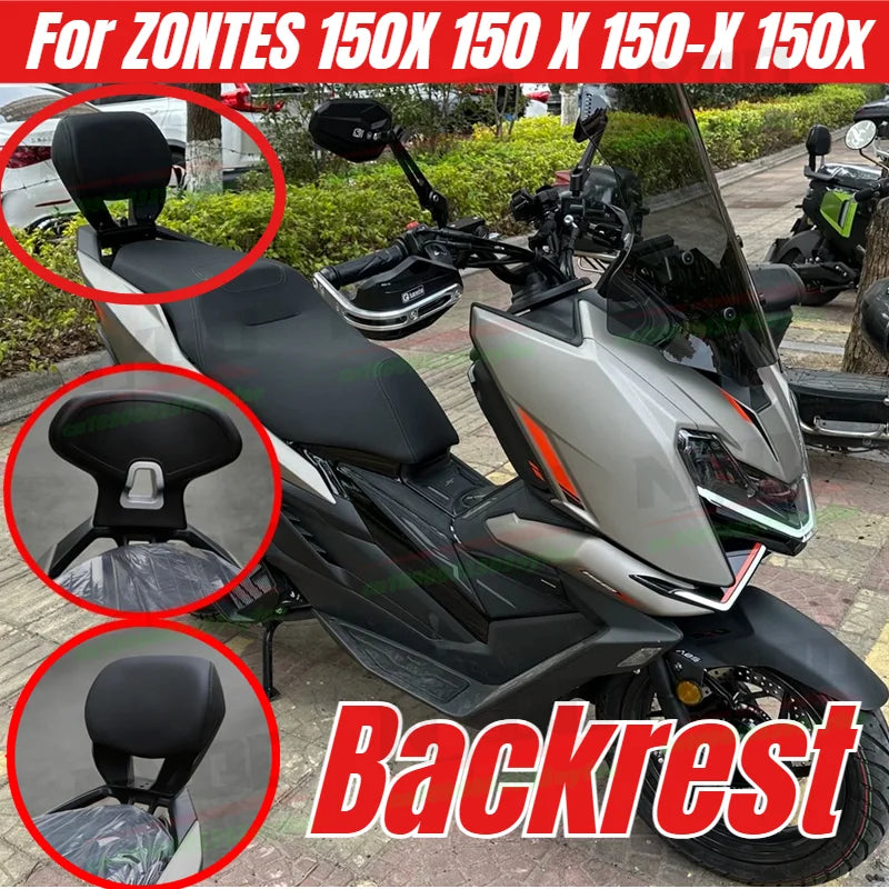 Respaldo para pasajero Zontes 150X – Vista principal