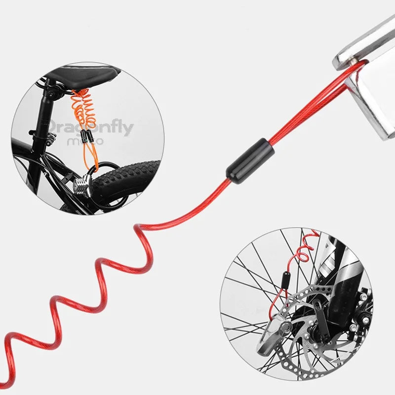 Trava de capacete para guidão Zontes – Vista instalado