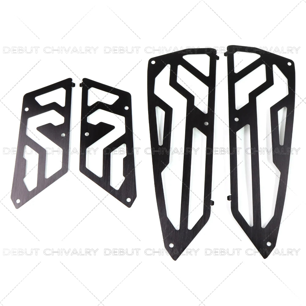 Zontes 368G Aluminum Footboard Step Plates 2024-2026