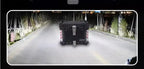 Universal 45L Motorcycle Top Case Aluminum Alloy Tail Box Waterproof Rear Trunk Luggage with Lock & Backrest Motorbike Hard Storage Box