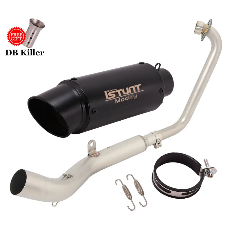 Zontes 125 U1 G1 Slip-On Exhaust System 2021-2025