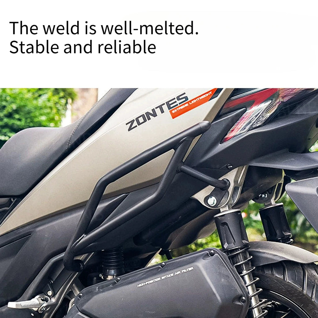 Defensas Zontes 150X – Primer plano