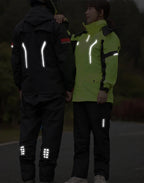 Modular Motorcycle Rain Suit, jacket with detachable hood and pants – product photo 12