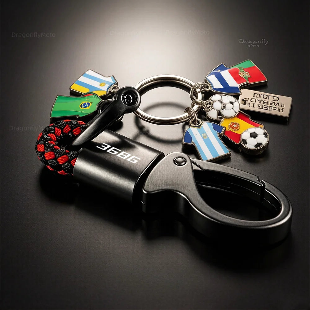 Zontes 368G Zinc Alloy Motorcycle Keychain